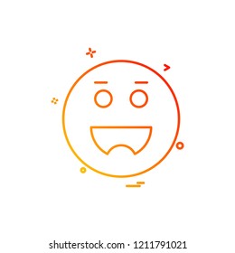 Emoji icons design vector 