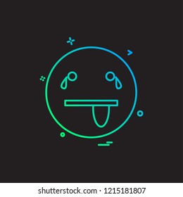 Emoji icons design vector 