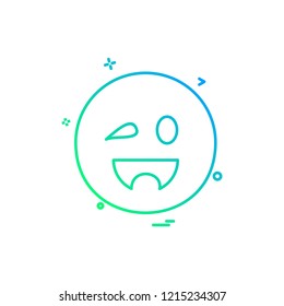 Emoji icons design vector 