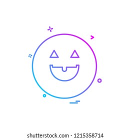 Emoji icons design vector 