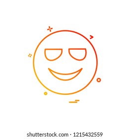 Emoji icons design vector 