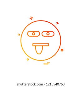 Emoji icons design vector 