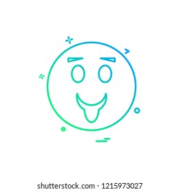 Emoji icons design vector 
