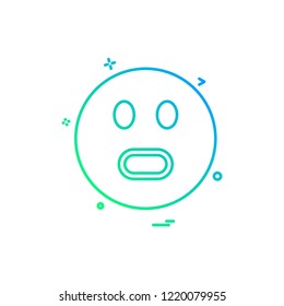 Emoji icons design vector 