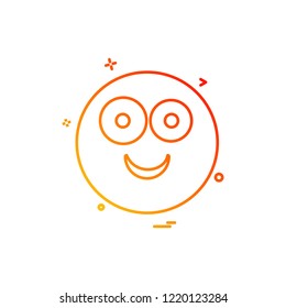Emoji icons design vector 