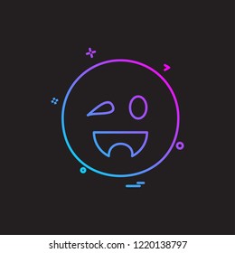 Emoji icons design vector 