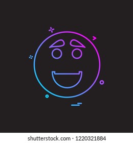 Emoji icons design vector 