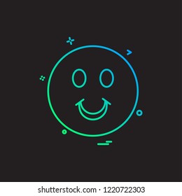 Emoji icons design vector 