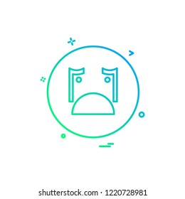 Emoji icons design vector 