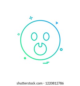 Emoji icons design vector 