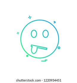 Emoji icons design vector 