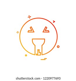 Emoji icons design vector 