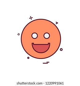 Emoji icons design vector 