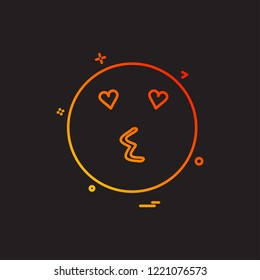 Emoji icons design vector 