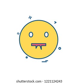 Emoji icons design vector 