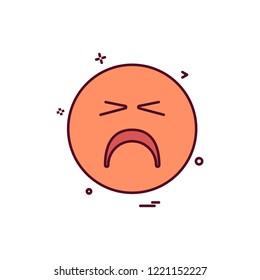 Emoji icons design vector 