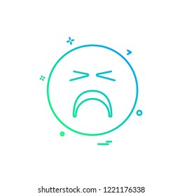 Emoji icons design vector 