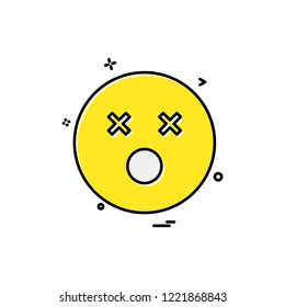 Emoji icons design vector 