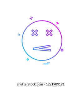Emoji icons design vector 