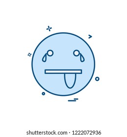 Emoji icons design vector 