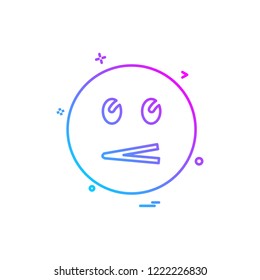 Emoji icons design vector 