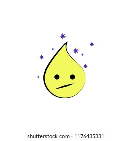 emoji indifferent icon. Element of colored emoji icon for mobile concept and web apps. Cartoon emoji indifferent icon can be used for web and mobile