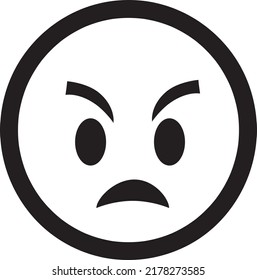 Emoji einzeln auf weißem Hintergrund, Vektorgrafik.6.eps
