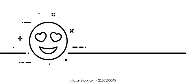 Emoji line icon. Laughing round face, joy, happiness, chuckle, emotion, emoticon, good mood. Feeling concept. One line style. Vector line icon for Business and Advertising