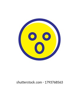 emoji line icon vector eps