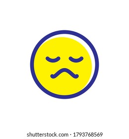 emoji line icon vector eps