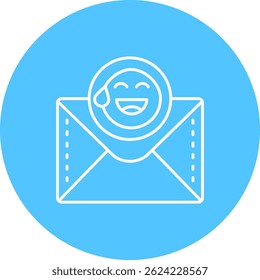 Emoji Line vector Icon Design