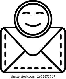 Emoji Line vector Icon Design