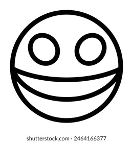 Diseño de iconos de línea de Vector de máscara de emoji