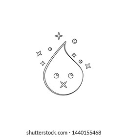 Emoji muted icon. Element of emoji for mobile concept and web apps icon. Outline, thin line icon for website design and development, app development