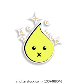 emoji muted sticker icon. Elements of Emoji in color icons. Simple icon for websites, web design, mobile app, info graphics