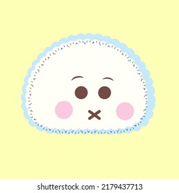 Emoji on a pastel color background with expression