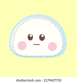 Emoji on a pastel color background with expression