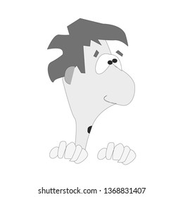 сurious emoji person 