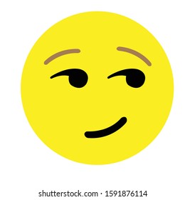 Emoji simple illustration clip art vector

