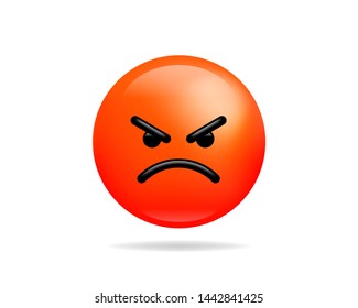 779 Pouting face emoji Images, Stock Photos & Vectors | Shutterstock