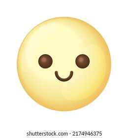 emoji social media icon flat isolated