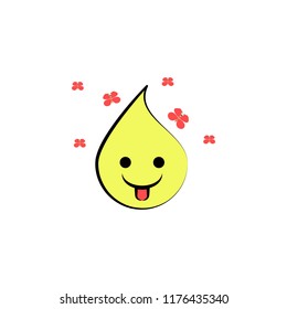 emoji tongue icon. Element of colored emoji icon for mobile concept and web apps. Cartoon emoji tongue icon can be used for web and mobile
