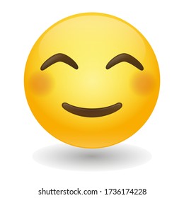 Emoji Vector art illustration design. Emoticon expression graphic round. Avatar kawaii style.