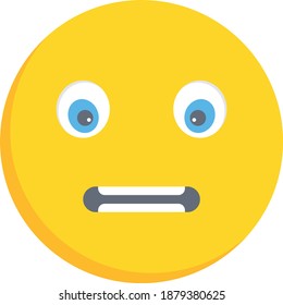 icono de color plano vector de emoji