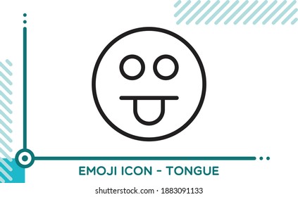 Expresión de tono de icono del vector Emoji