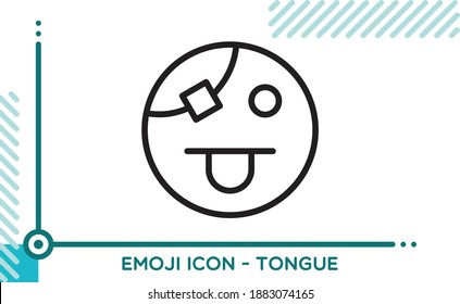 Emoji Vector Icon Tongue Face