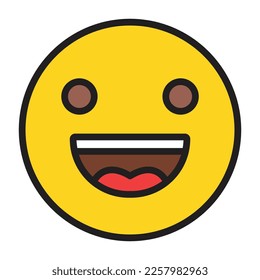 emoji vector icon which can easily modify or edit 