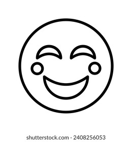 Emoji Vector Line Icon Design