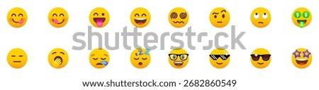 Emoji Vector Pack Expressions Emotions