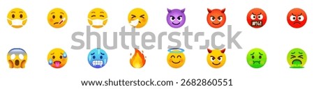 Emoji Vector Pack Expressions Emotions